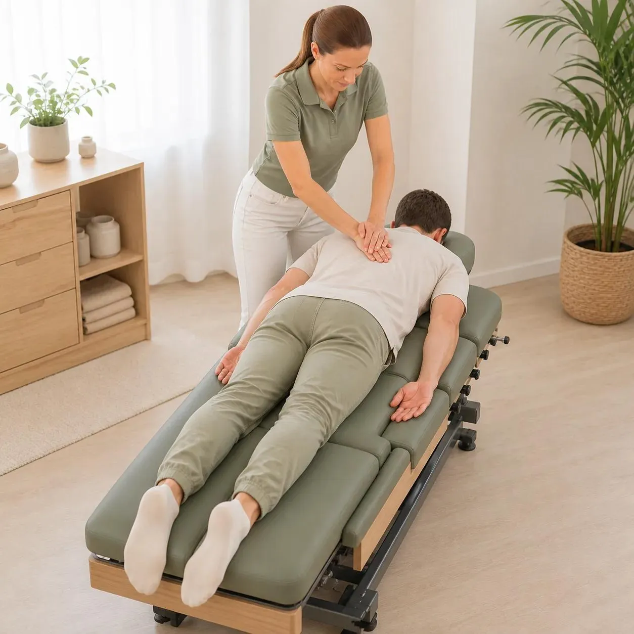 Chiropractic Adjustment at North Georgia Wellness Collective